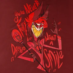 Alastor T-shirt voor Hazbin Hotel Fans rood
