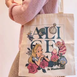 Alice in Wonderland - Bloemen Jutetas