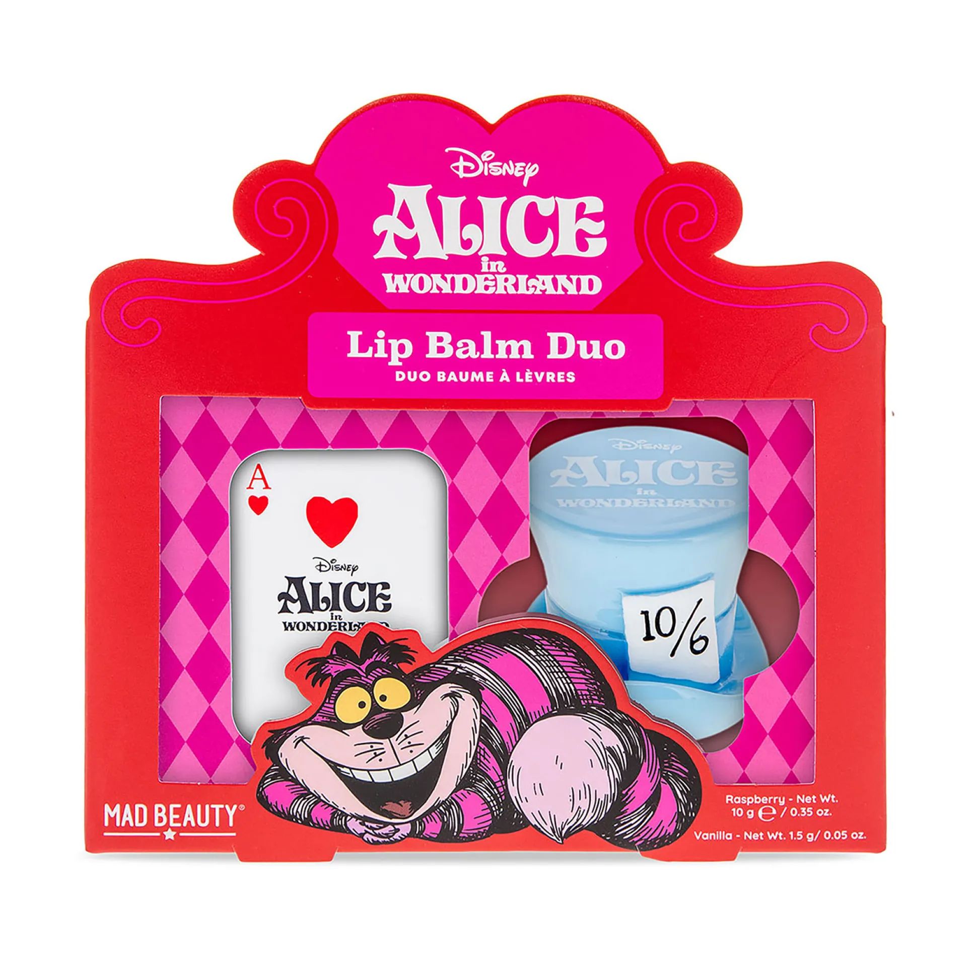 Alice in Wonderland - Lippenbalsem 2-delige Set