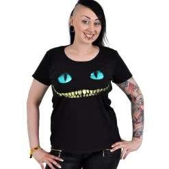 Alice in Wonderland - Smiling Cat Dames T-Shirt