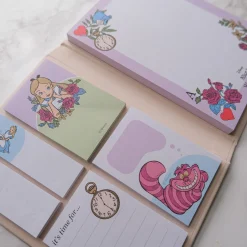 Alice in Wonderland - Sticky Notes Boek