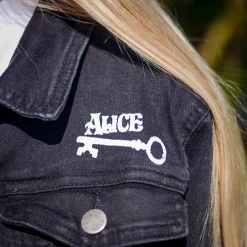 Alice in Wonderland - World Of My Own Spijkerjas Dames Zwart