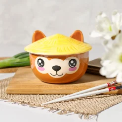 Alpaca Kawaii Kom met deksel voor anime fans