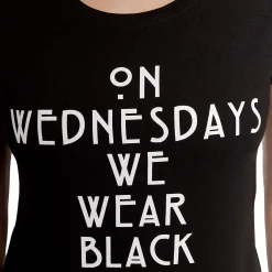 American Horror Story - Wednesdays Dames T-shirt Zwart