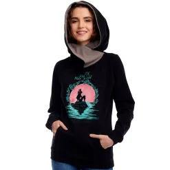 Arielle - Part of Your World Hoodie Dames Zwart
