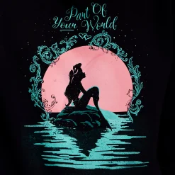 Arielle - Part of Your World Hoodie Dames Zwart