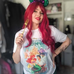 Ariël - Klassiek Poster T-Shirt wit