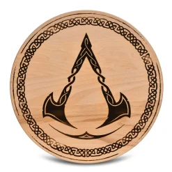 Assassin's Creed - Valhalla Logo Snijplank Beuken