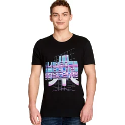 Atari - Video Game Systems Retrowave T-Shirt zwart