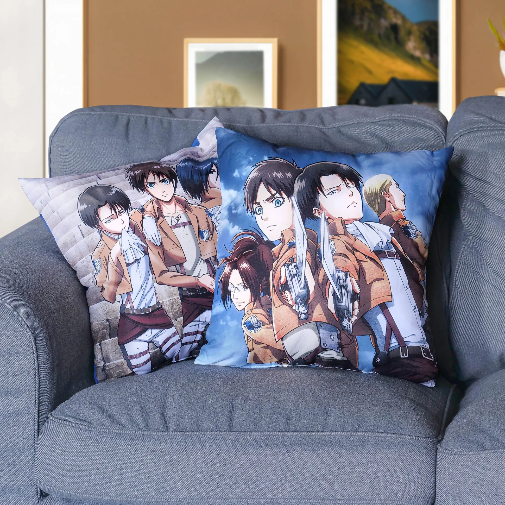 Attack on Titan - Groep Kussen