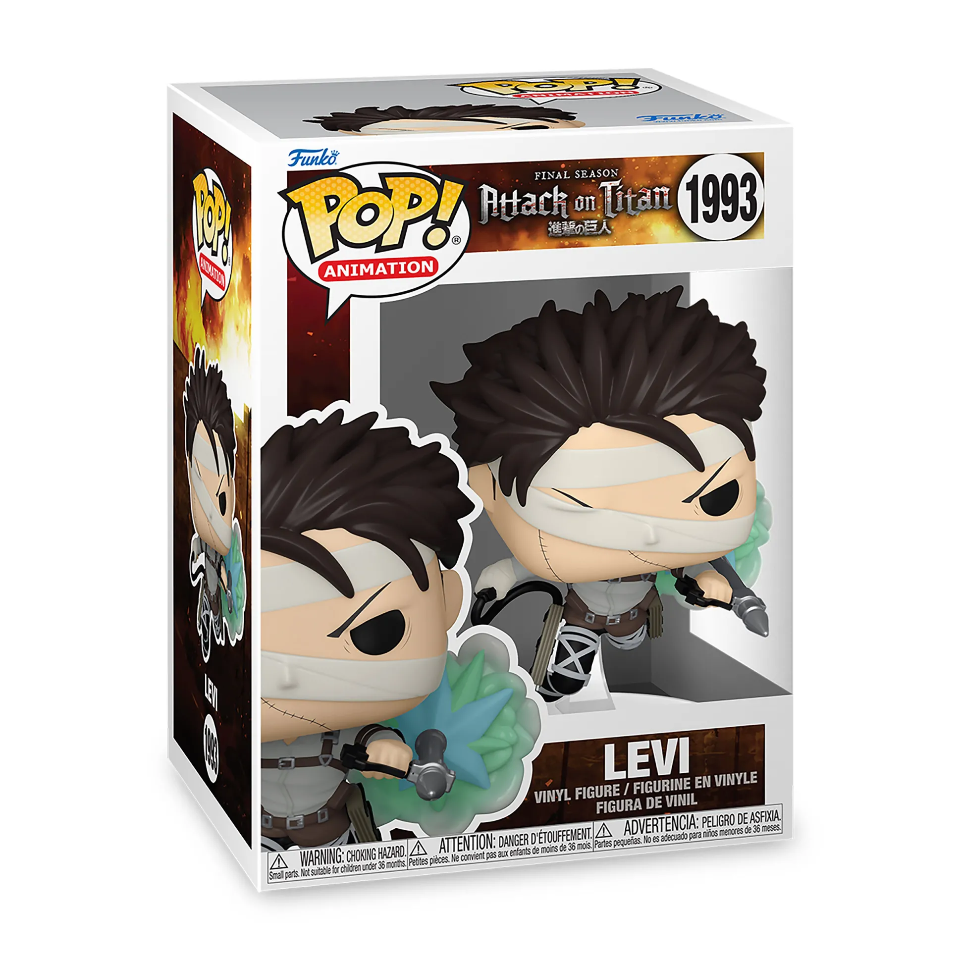 Attack on Titan - Levi (SP-1) Funko Pop Figuur