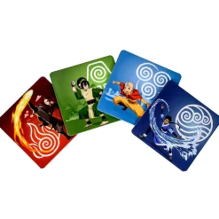 Avatar De Laatste Luchtmeester - Groep Onderzetter 4-delige Set