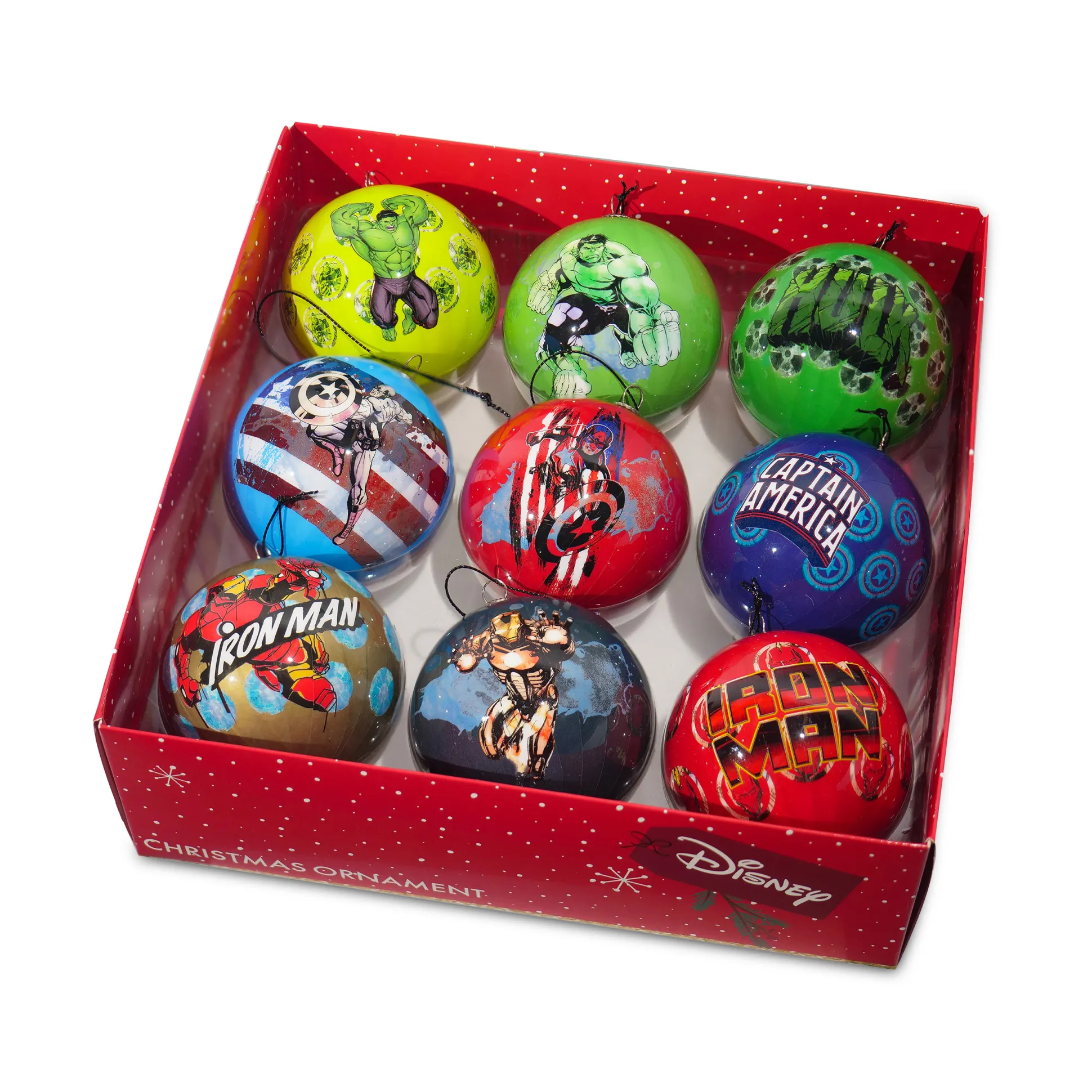 Avengers - Heroes Kerstboom Ballen 9st