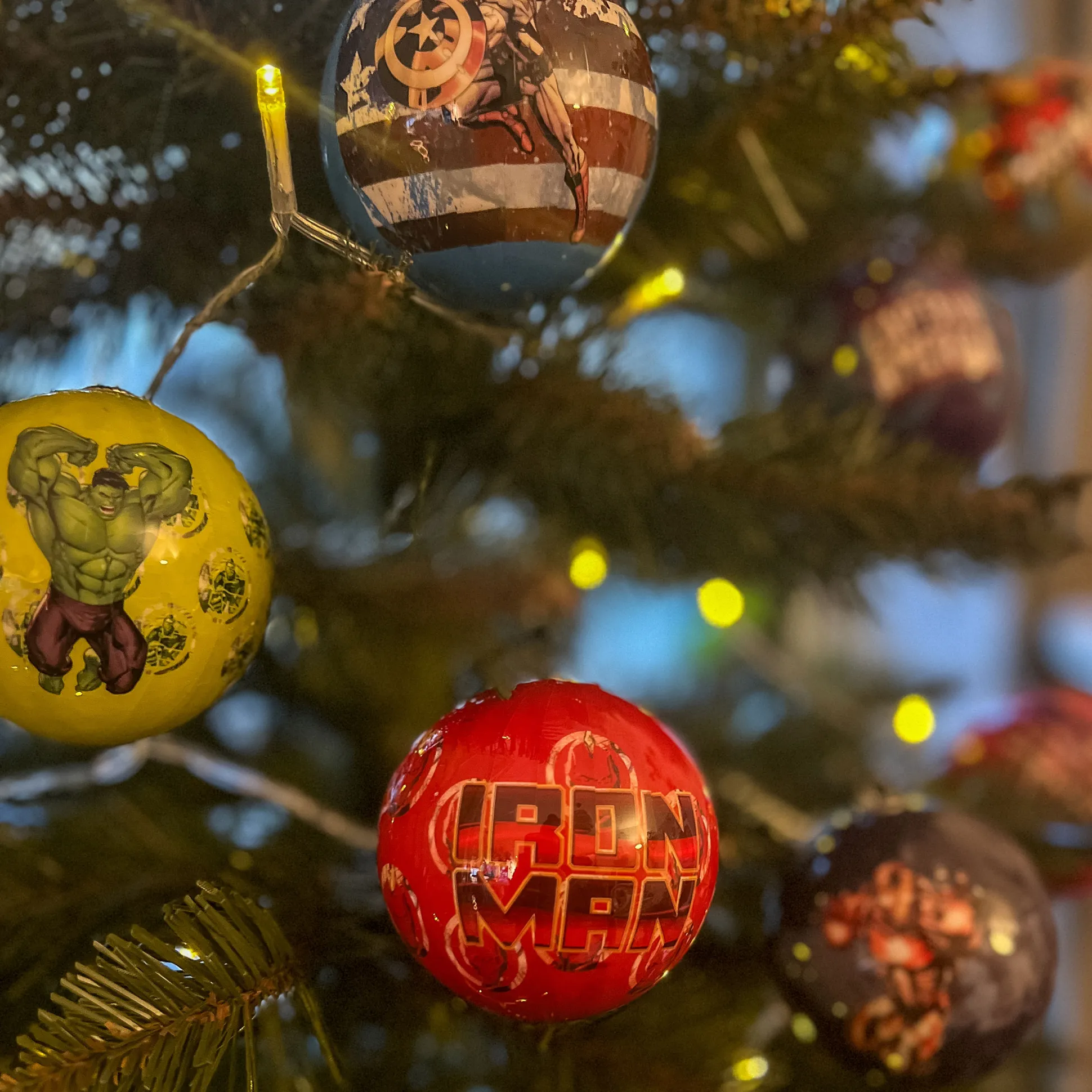 Avengers - Heroes Kerstboom Ballen 9st