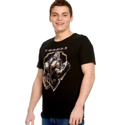 Avengers - Thanos Crest T-shirt zwart