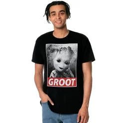 Baby Groot T-shirt zwart - Marvel