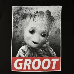 Baby Groot T-shirt zwart - Marvel