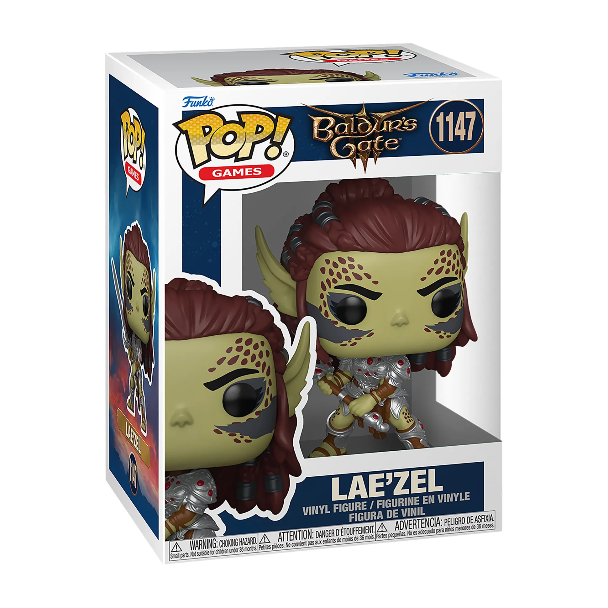 Baldur's Gate - Lae'zel met zwaard Funko Pop! figuur