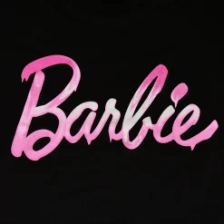 Barbie - Gesmolten Logo T-Shirt zwart