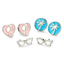 Barbie - Symbolen oorbellen set van 3