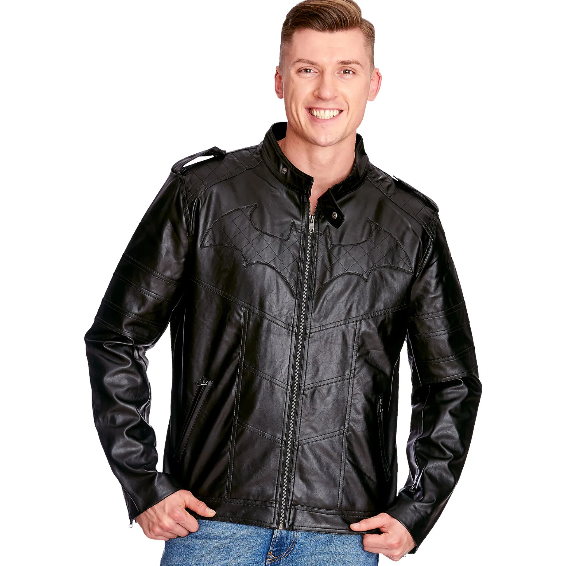 Batman - Arkham Knight Logo Kunstleren Jas