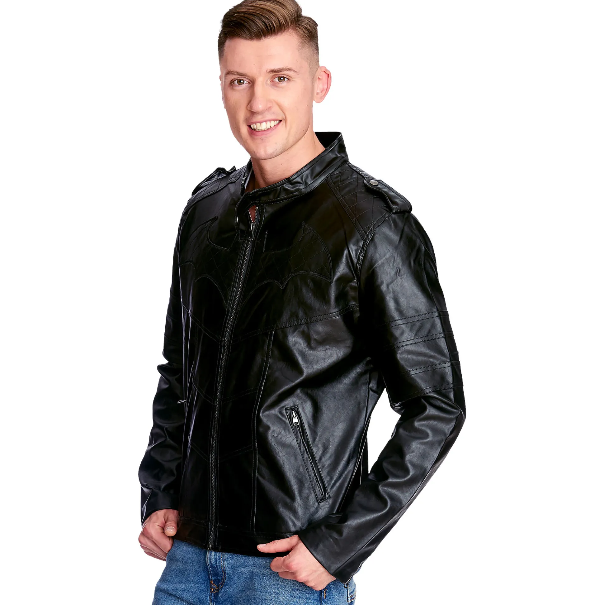 Batman - Arkham Knight Logo Kunstleren Jas