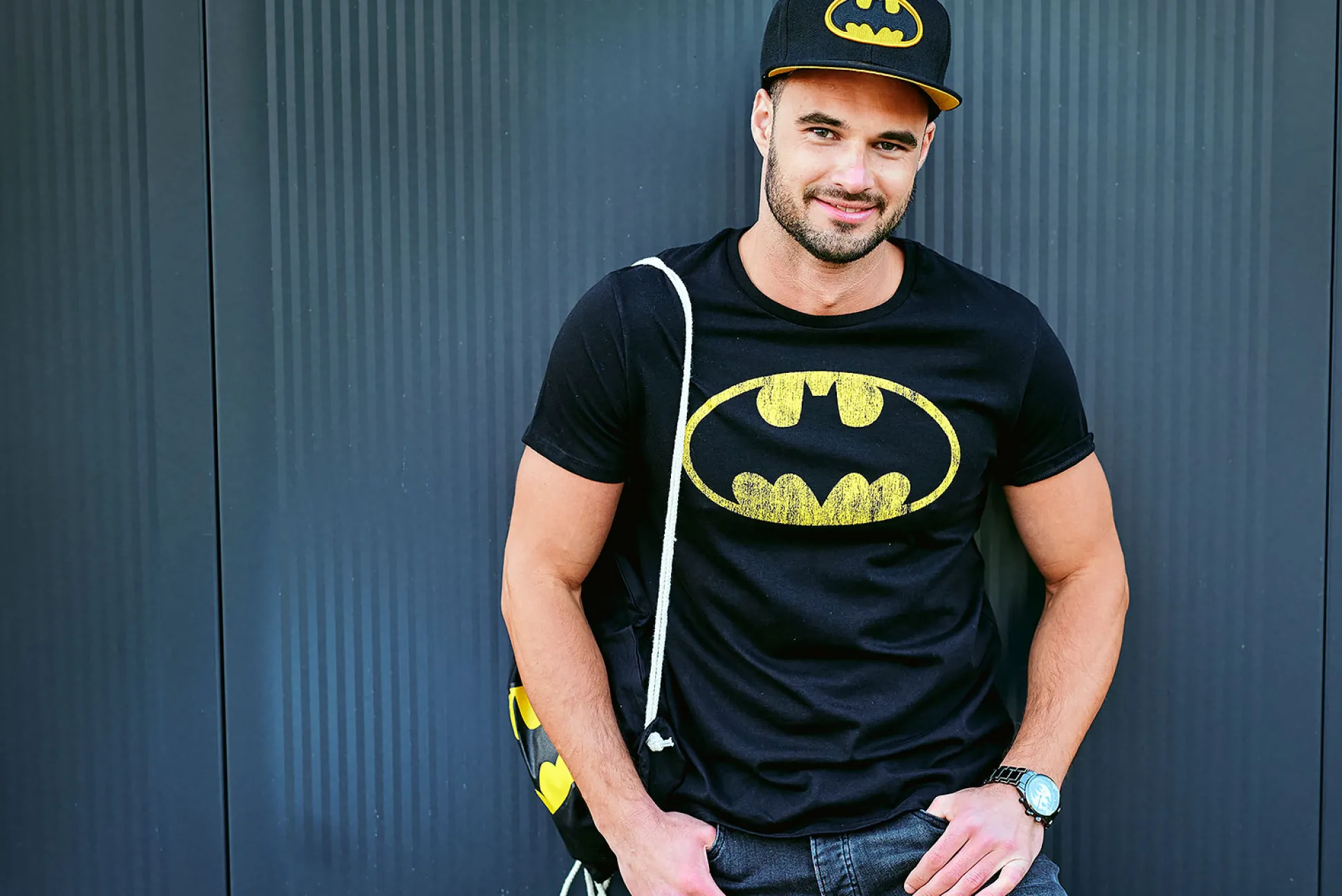Batman - Klassiek Logo Snapback Cap