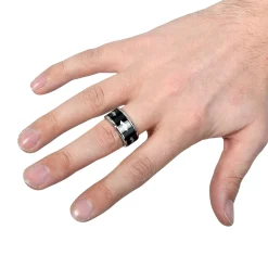 Batman - Zwart Symbool Ring