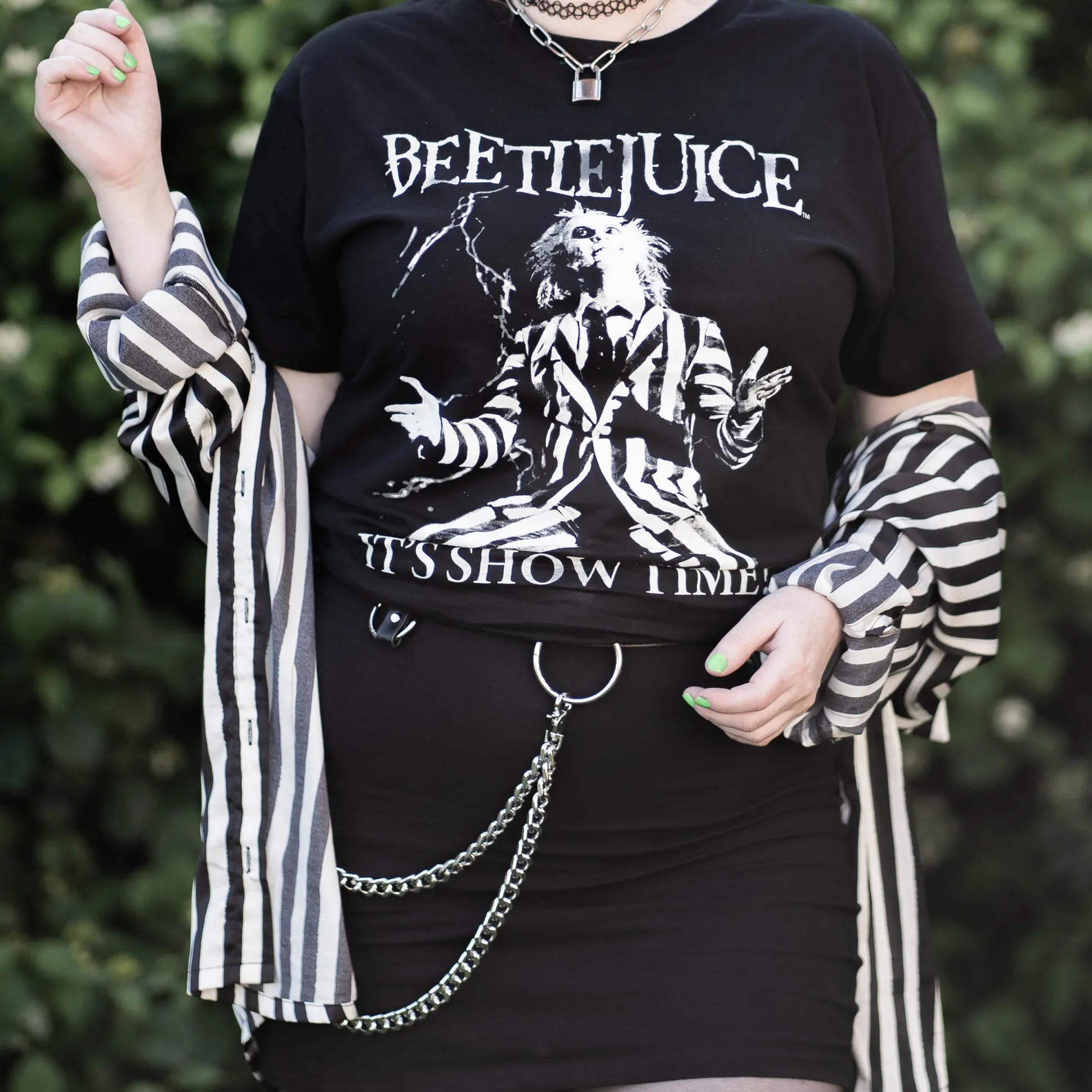 Beetlejuice - Het is Show Time! T-shirt zwart