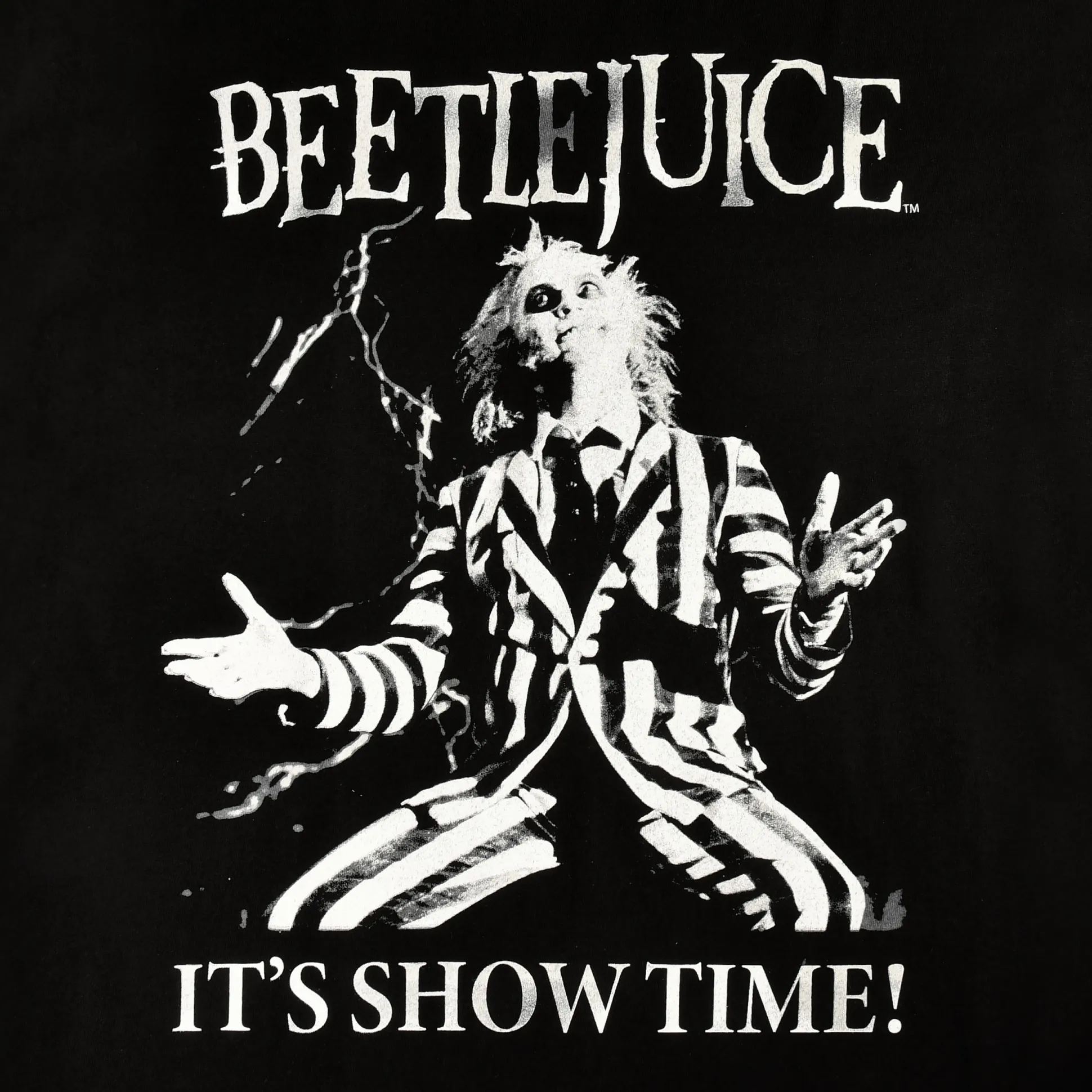 Beetlejuice - Het is Show Time! T-shirt zwart