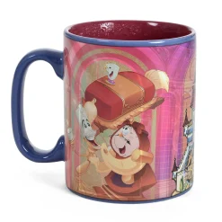 Belle en het Beest - Warmte-effect mok