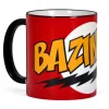 Big Bang Theory- Bazinga Full Size Mok rood