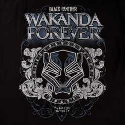 Black Panther - Wakanda Ornament T-Shirt zwart