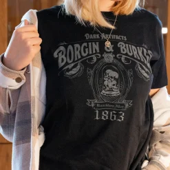 Borgin en Burkes T-Shirt zwart - Harry Potter