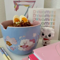 BT21 - Karakters Ramen Kom met Eetstokjes