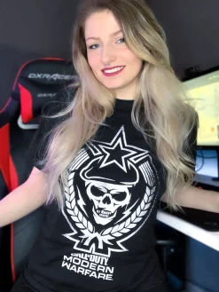 Call of Duty - Skull Star T-shirt zwart