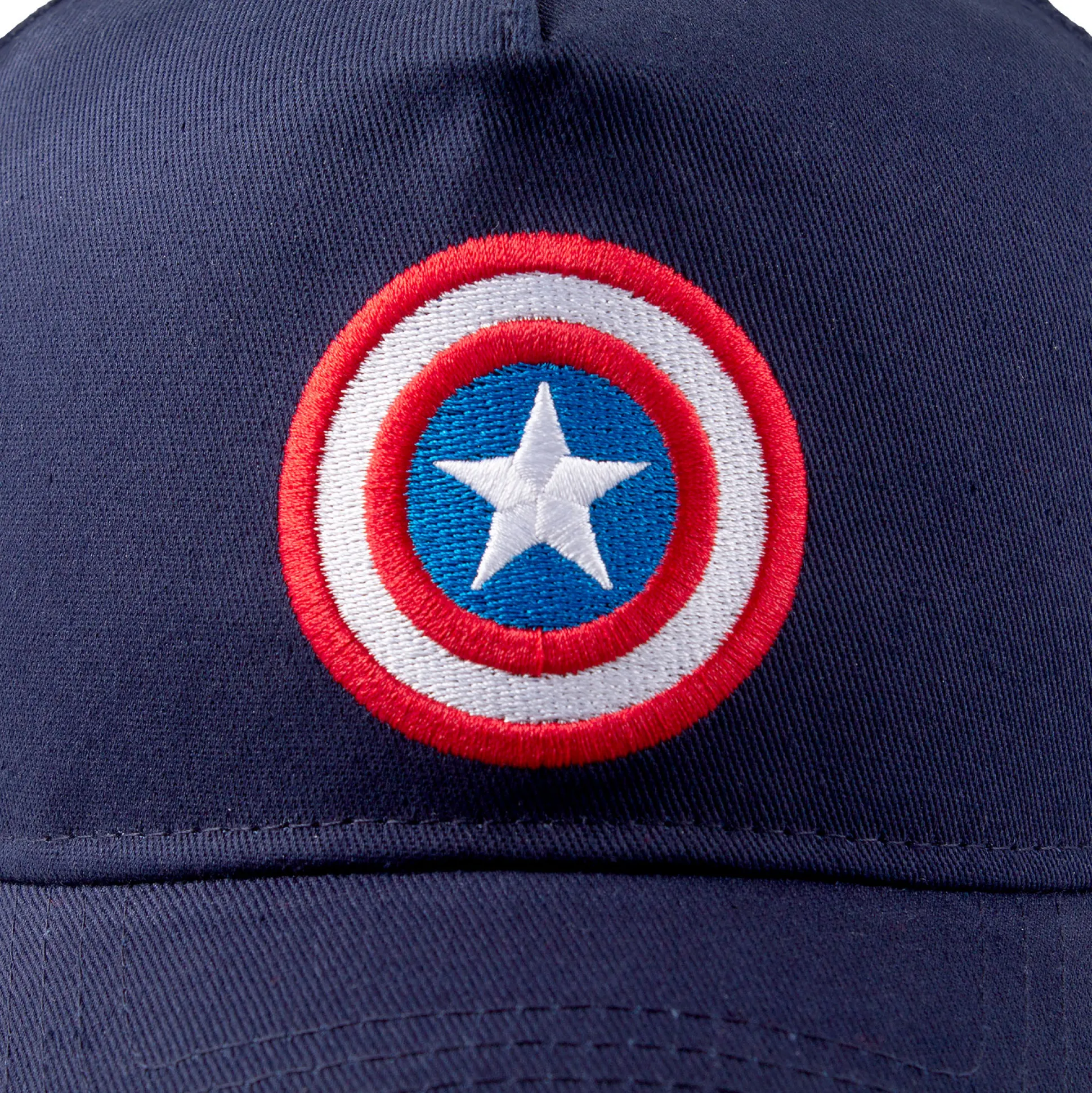 Captain America - Shield Logo Mesh Baseball Pet blauw