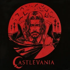 Castlevania - Dracula T-shirt zwart