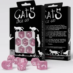 Cats - Daisy Glitter RPG Dobbelset 7-delig
