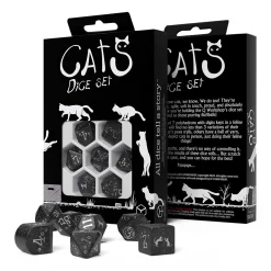 Cats Waffle Modern RPG Dobbelsteen Set 7dlg