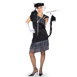 Charleston Jurk met Hoofdband - Kostuum