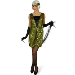 Charleston-jurk met pailletten - Dameskostuum