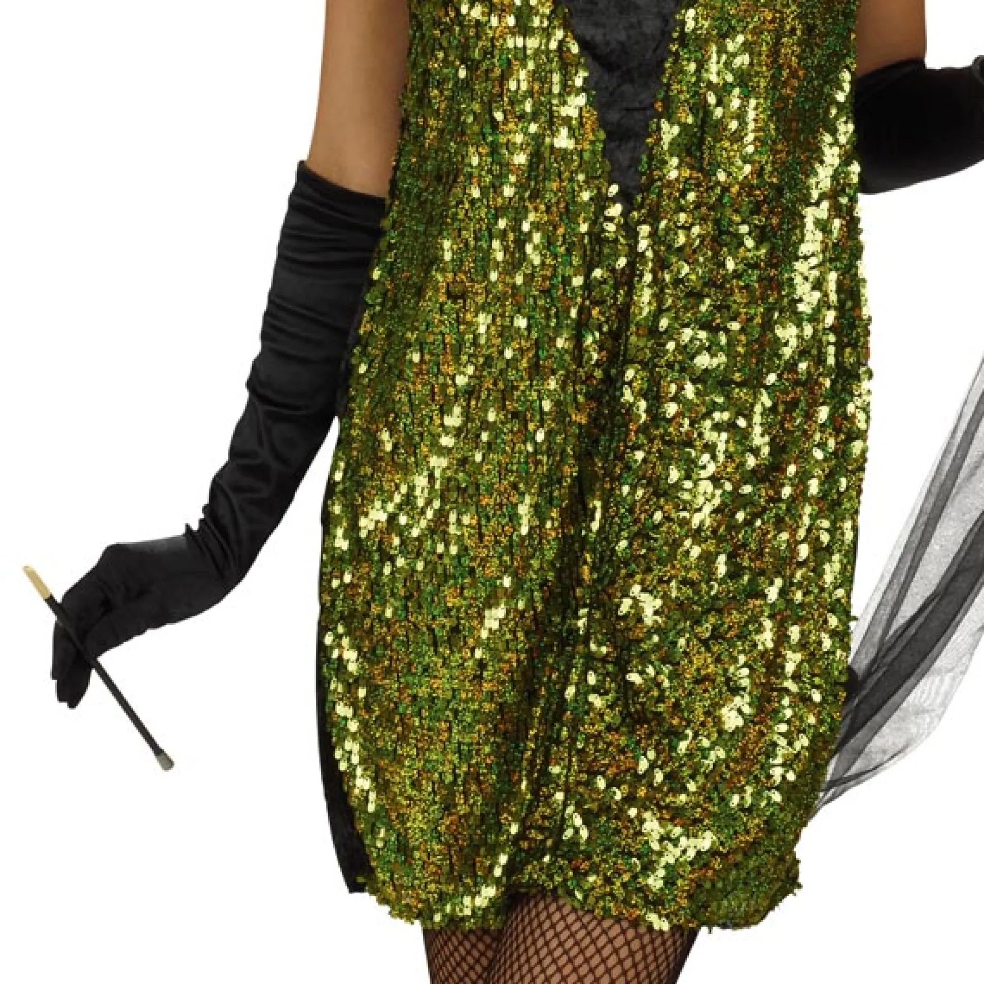 Charleston-jurk met pailletten - Dameskostuum