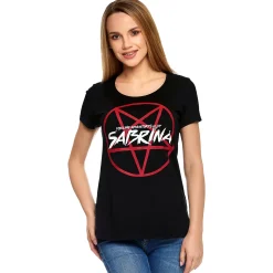 Chilling Adventures of Sabrina - Logo T-Shirt Dames zwart