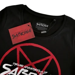 Chilling Adventures of Sabrina - Logo T-Shirt Dames zwart
