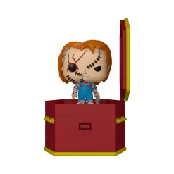 Chucky - Bange Chucky met Kist Funko Pocket Pop Figuur