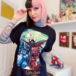 Code Geass - Poster T-shirt zwart