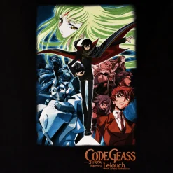 Code Geass - Poster T-shirt zwart