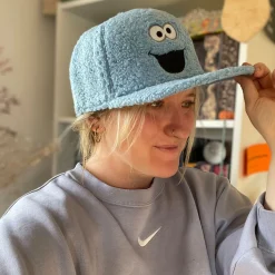 Cookie Monster Snapback Pet - Sesamstraat