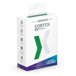 Cortex kaarthoesjes groen 100-pack Ultimate Guard voor TCG standaardformaat